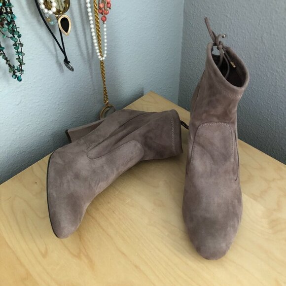 Unisa Ressie Sock Block Heel Ankle Booties - NEW - Picture 2 of 8